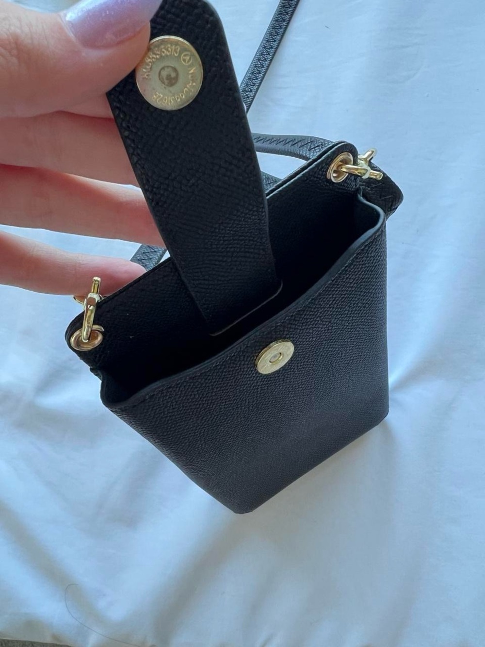 Women’s Black Crossbody Phone Bag - Unbranded - Picture 4 of 4